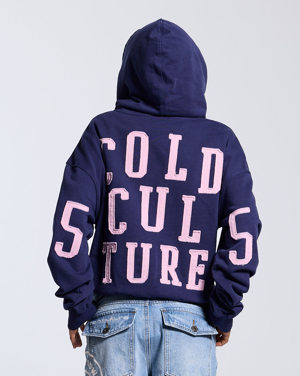 OVERTAKE HOODIE NAVY