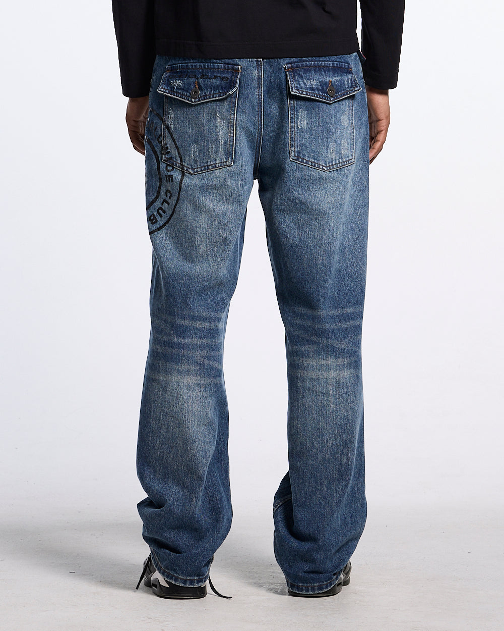 GRUNGE V1 PANTS DARK BLUE
