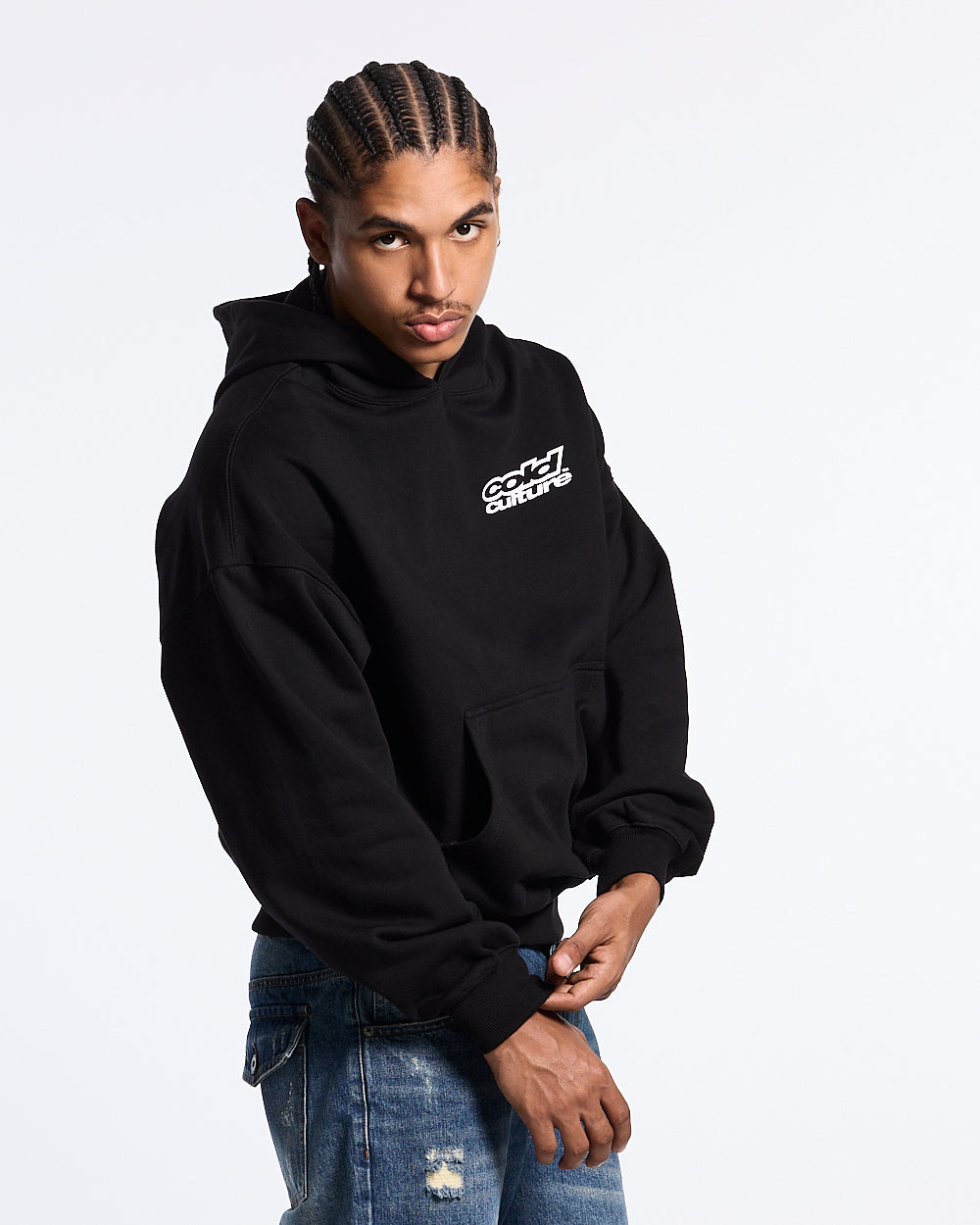 NECESSARY HOODIE BLACK