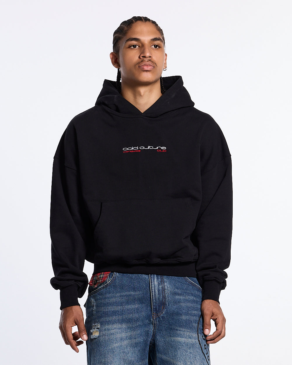 OVERTAKE HOODIE BLACK