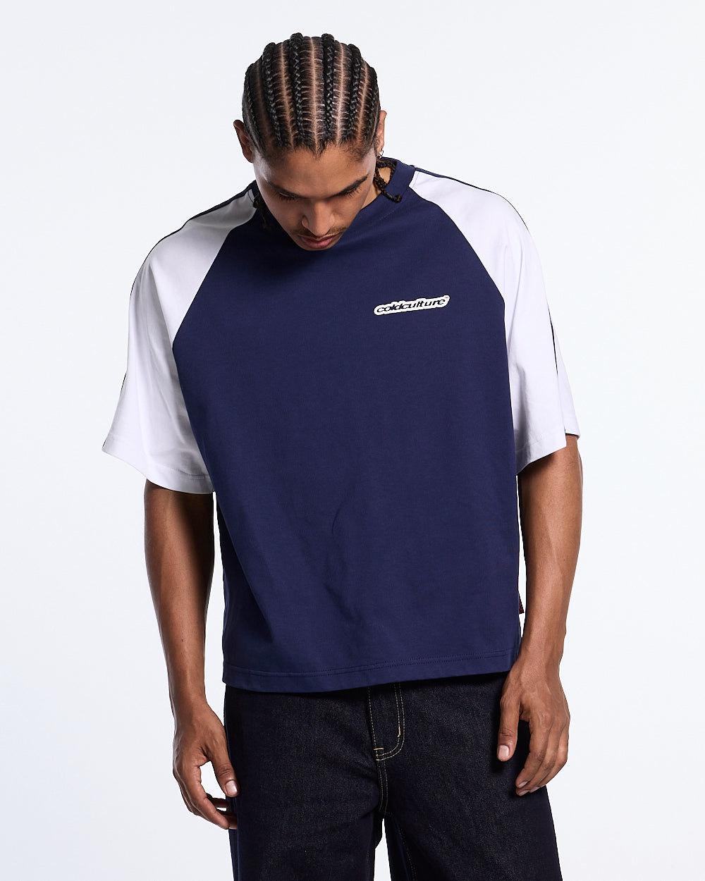 COMBO TEE NAVY