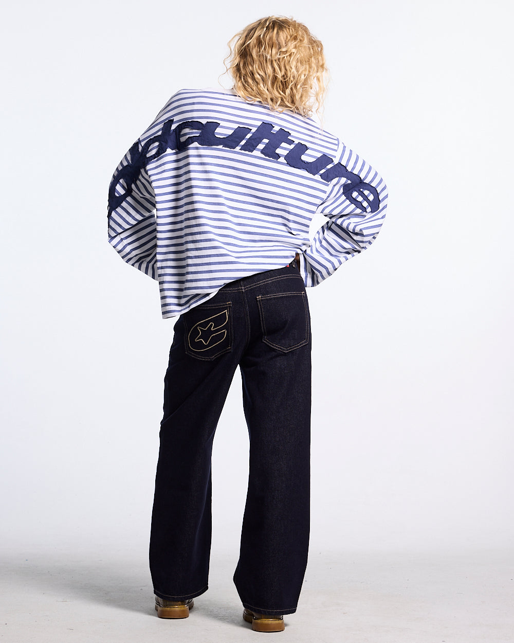 C V2 DIRTY PANTS RAW DENIM
