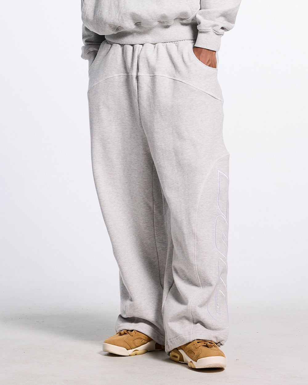 ROLLER SWEATPANTS HEATHER GREY