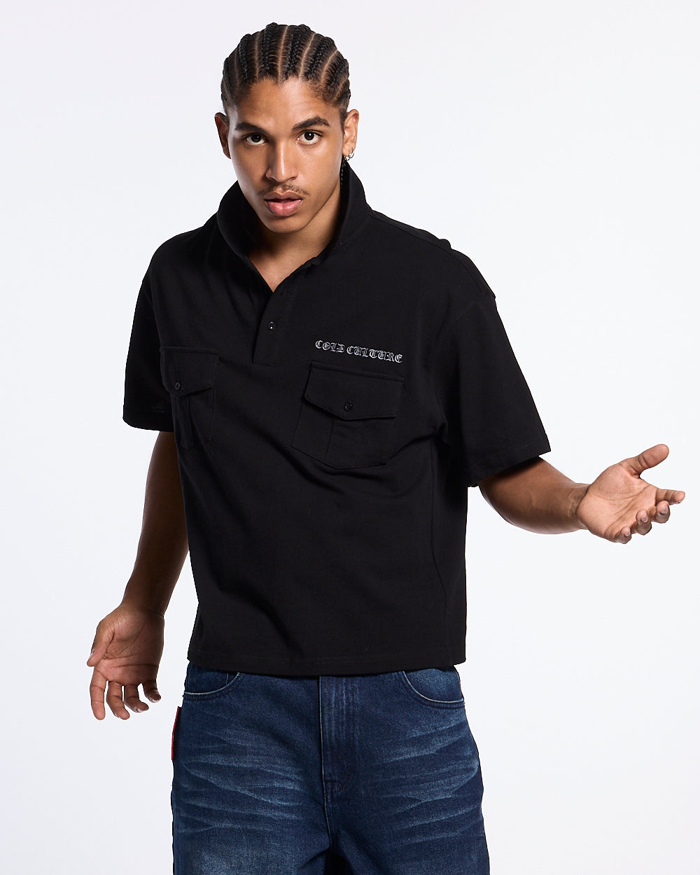 GILDED POLO BLACK