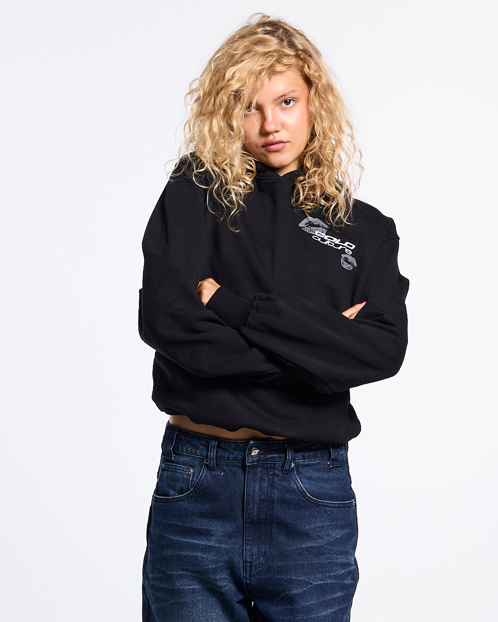 KISS IN THE ASTROS HOODIE BLACK