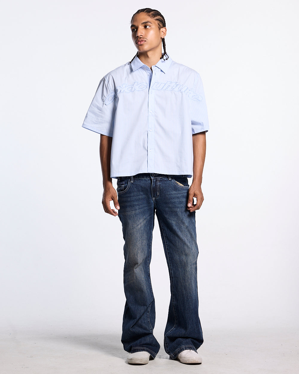 BLING BOOTCUT RAW DENIM
