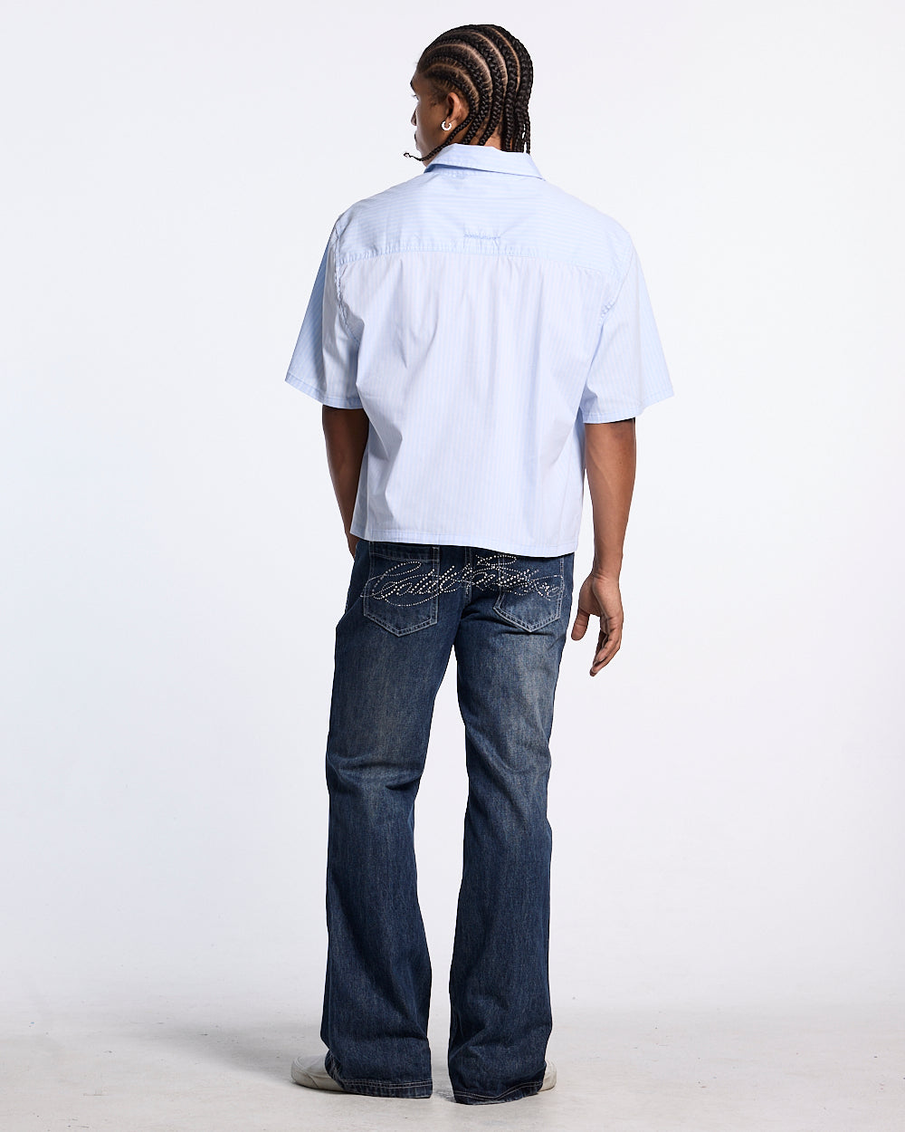 BLING BOOTCUT RAW DENIM