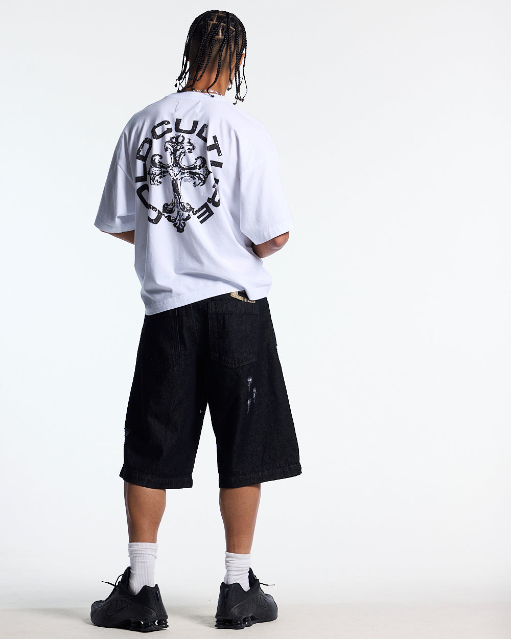 DISCHARGE TEE WHITE