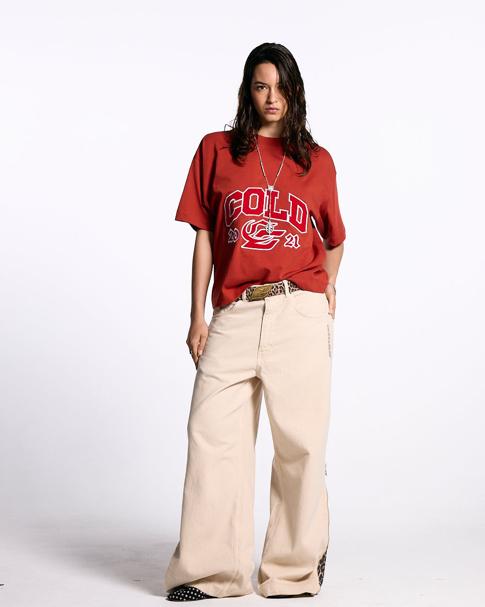 ZIP LEOPARD PANTS V2