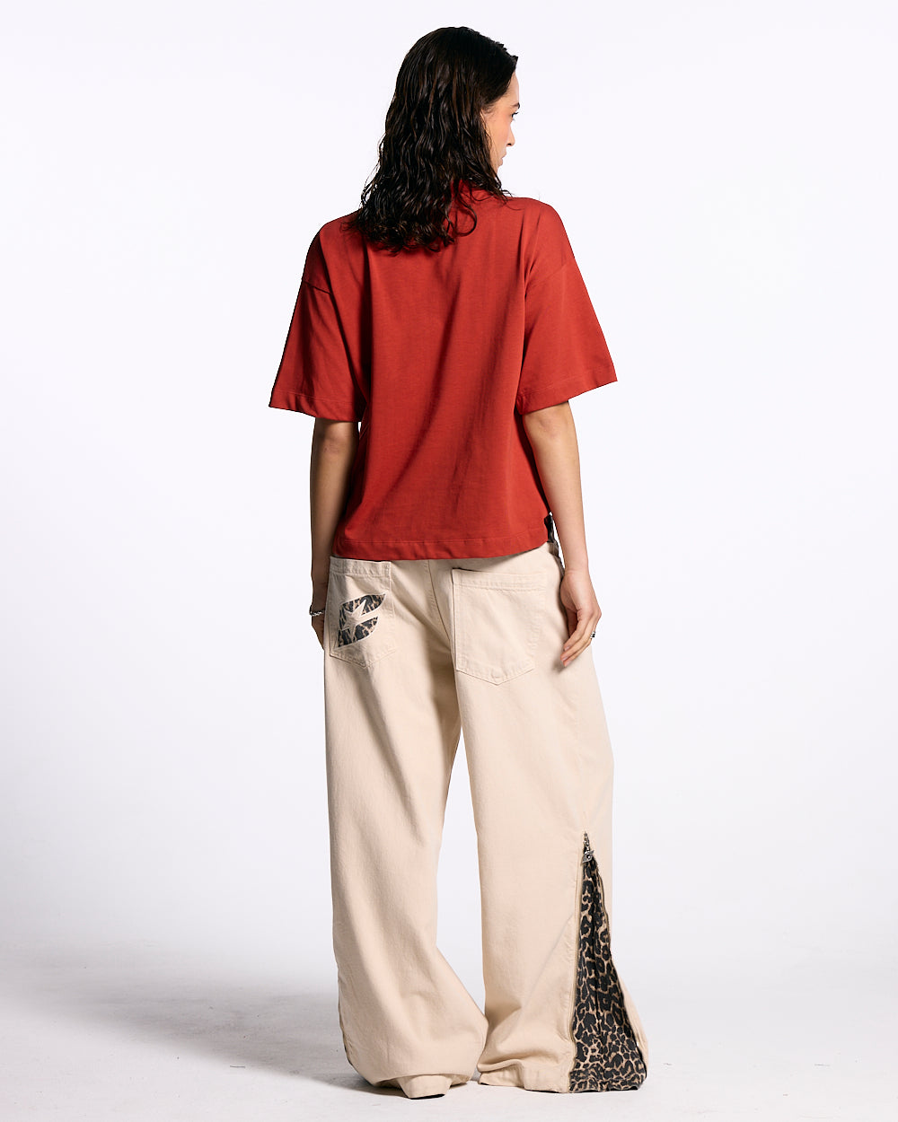 ZIP LEOPARD PANTS V2