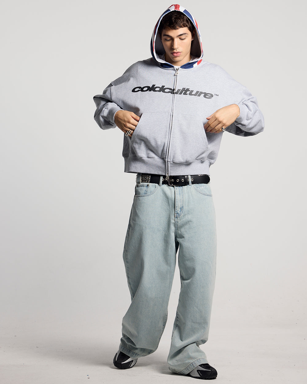 CHEERS ZIPPER ASH GREY