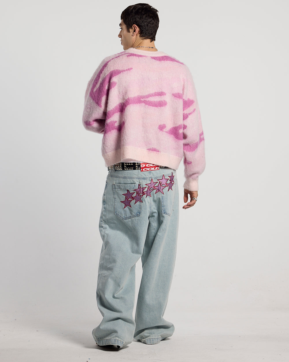 CAMO KNITWEAR PINK