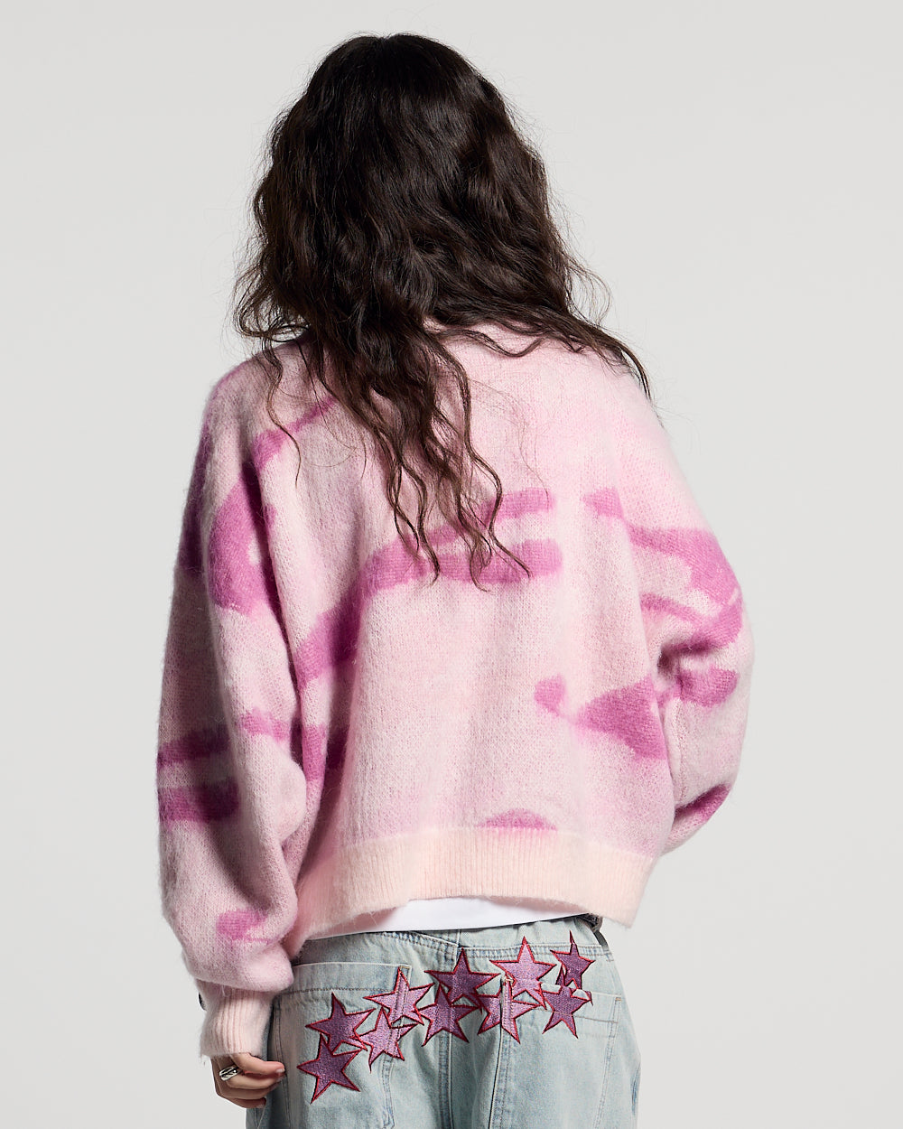 CAMO KNITWEAR PINK