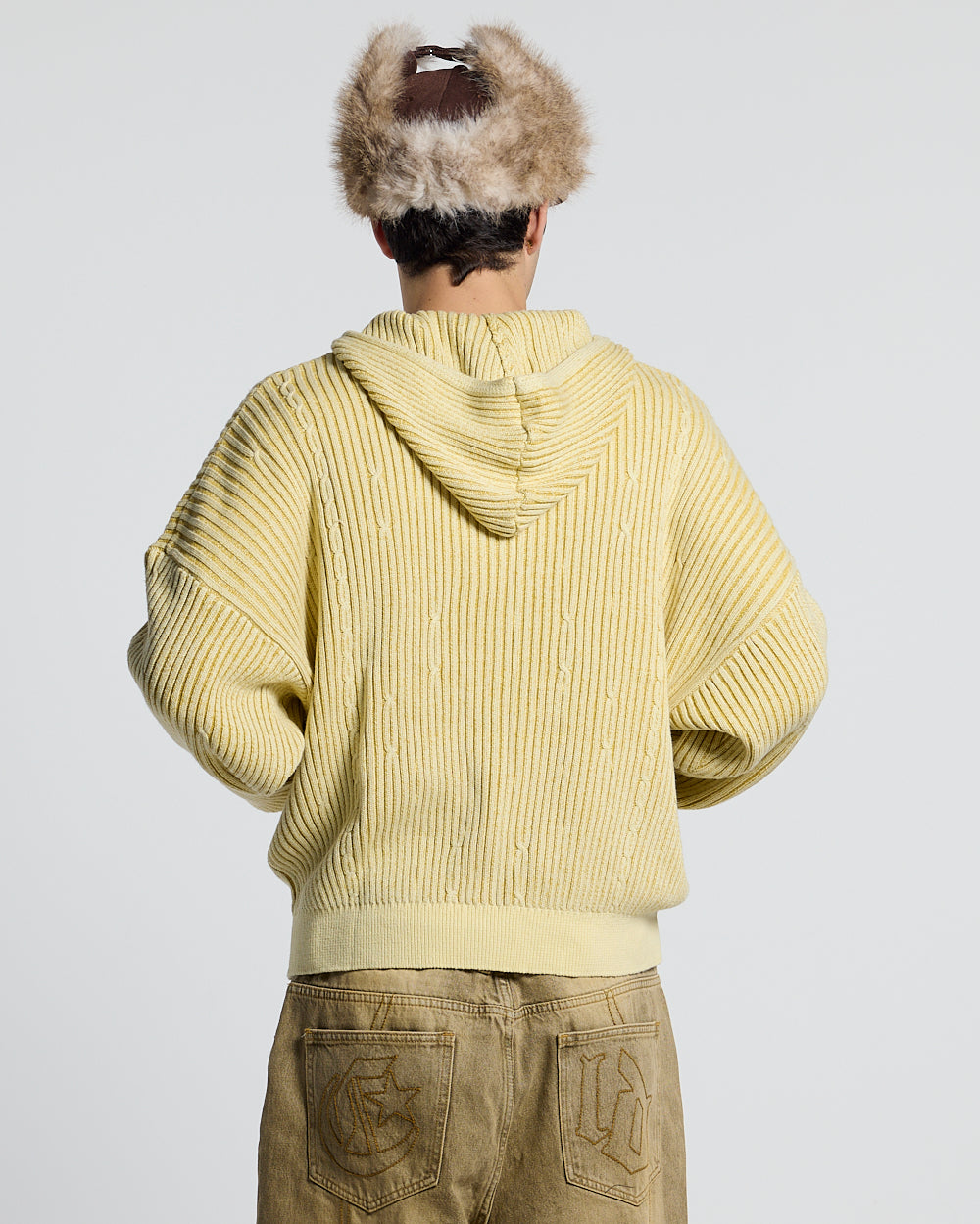 VIBE JUNCTION KNIT LIGHT YELLOW