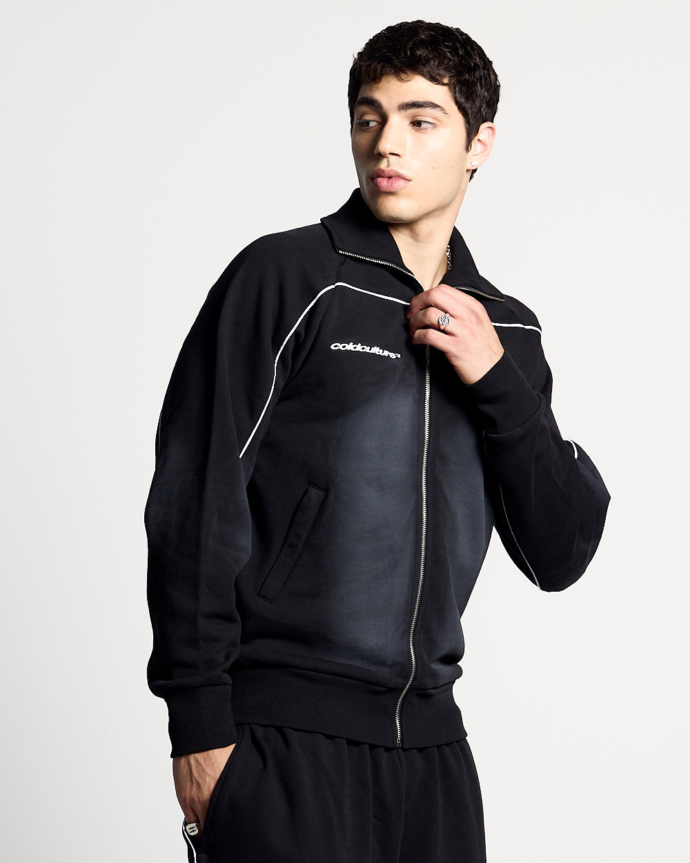 SAVAGE WASHED JACKET BLACK