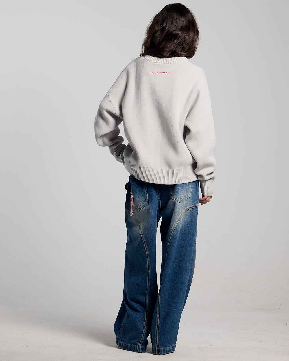 NO RULES KNIT GREY
