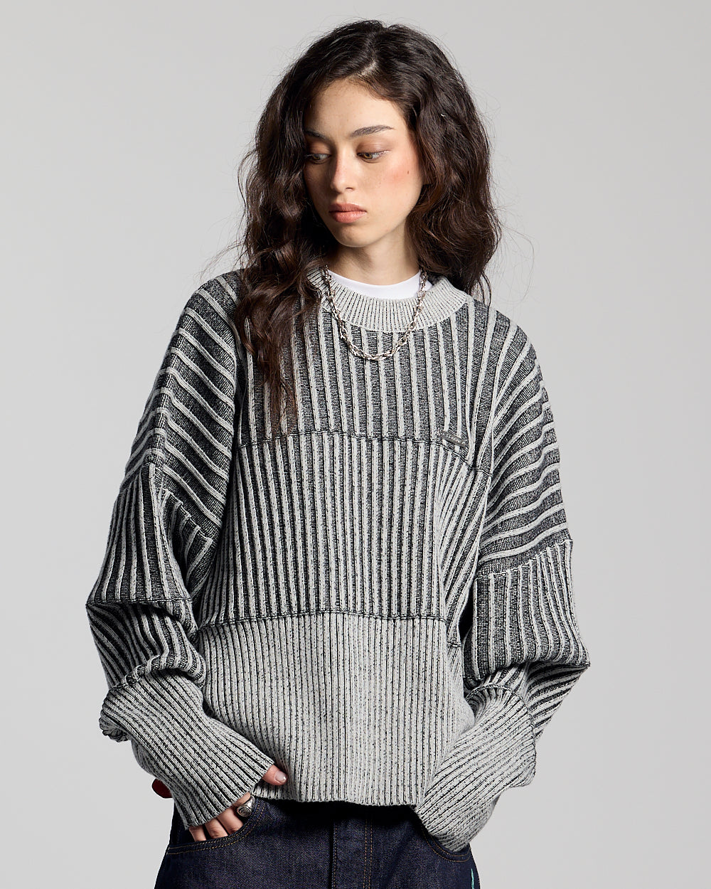 HYPERLINES KNIT BLACK & GREY