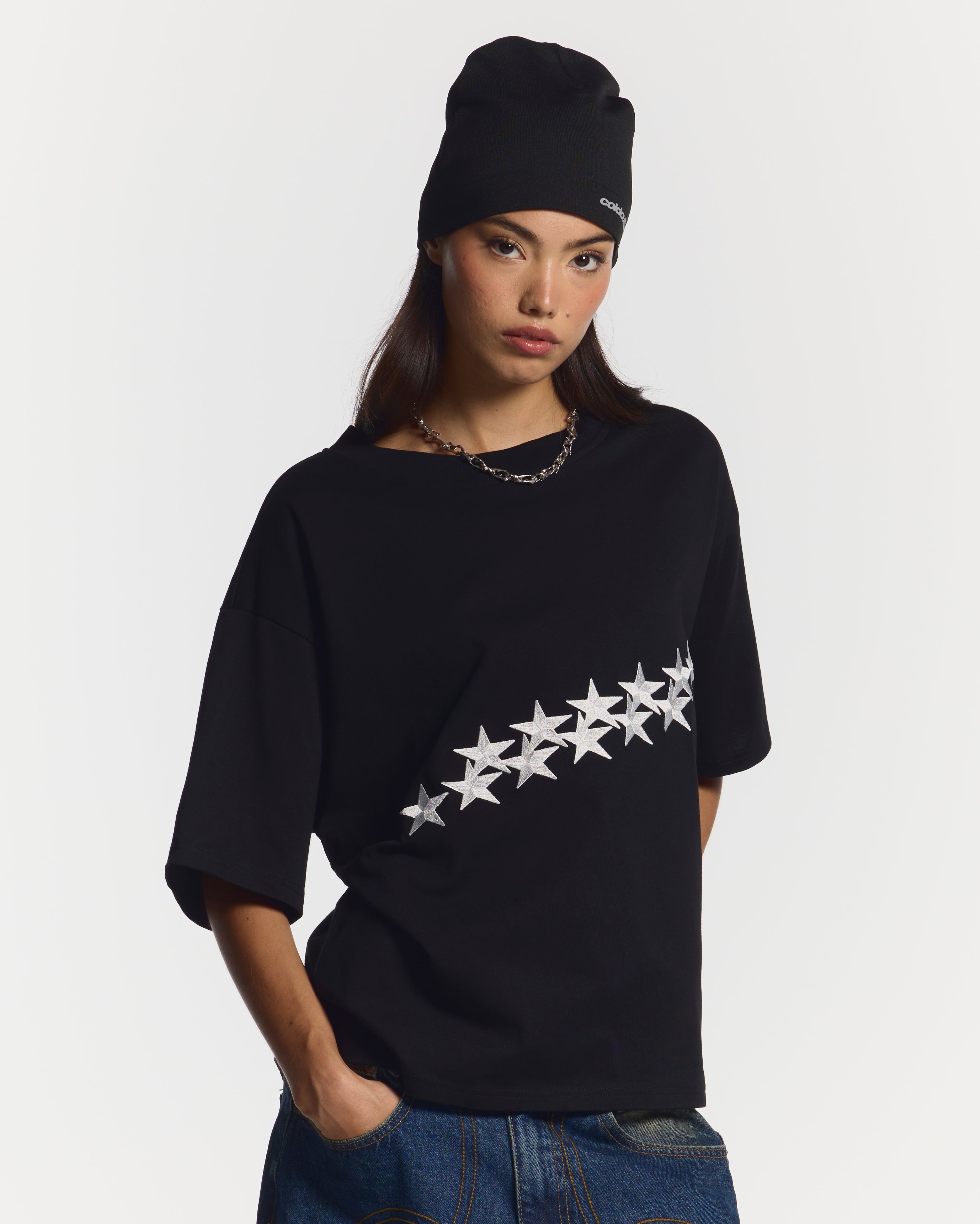 STARS TEE BLACK