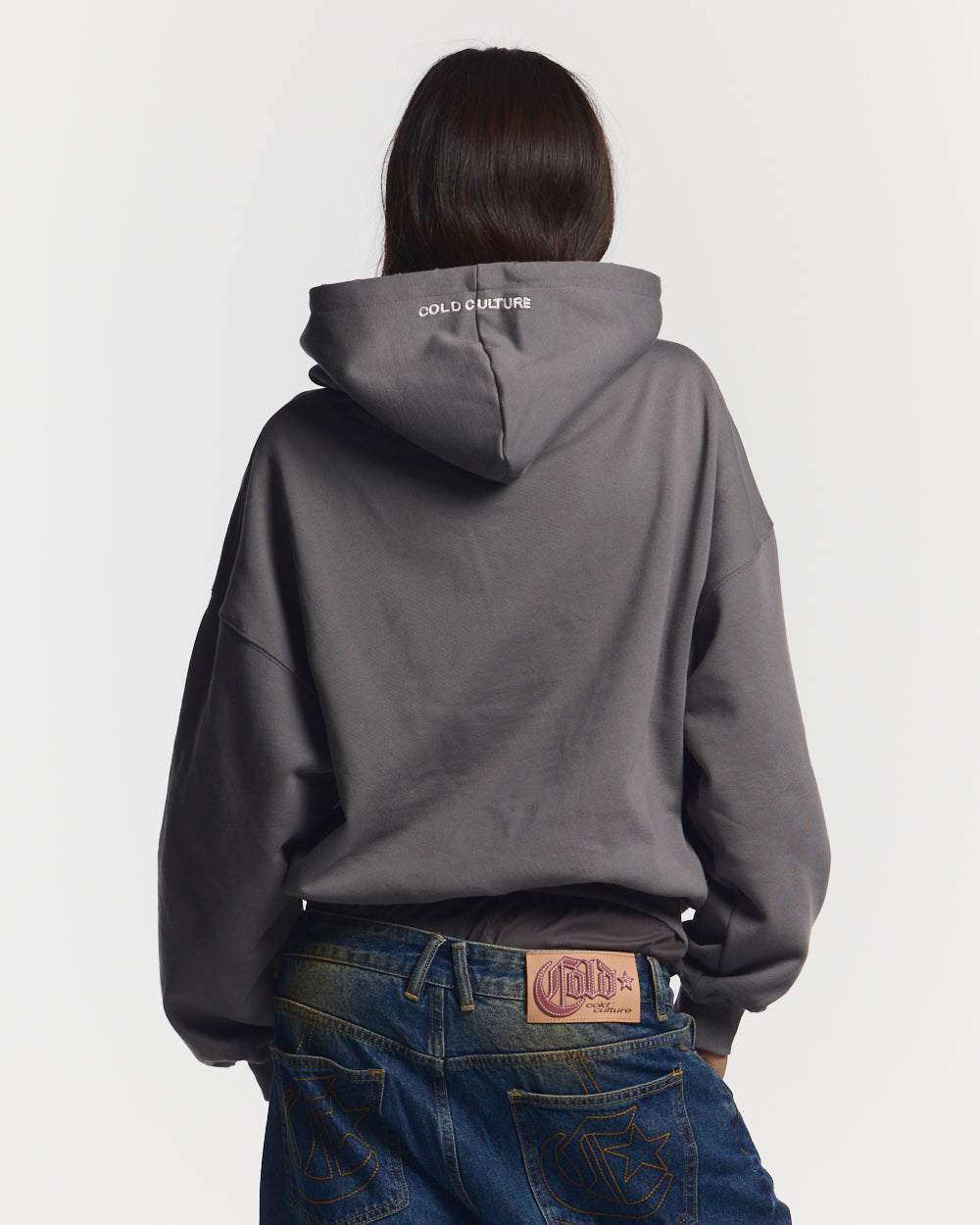 STARS HOODIE DUST GREY