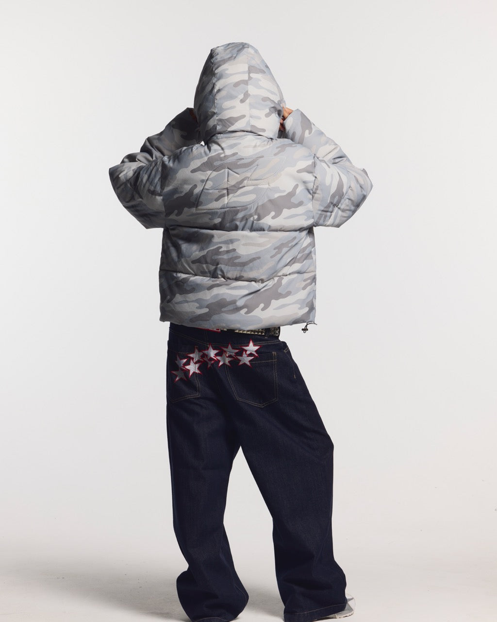EVERYDAY PUFFER GRAY CAMO