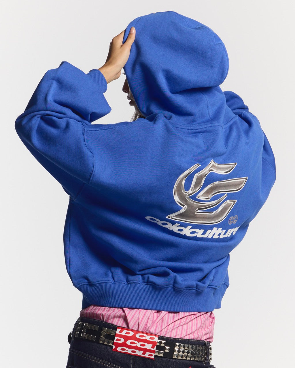 HYPERCHROME HOODIE ELECTRIC BLUE