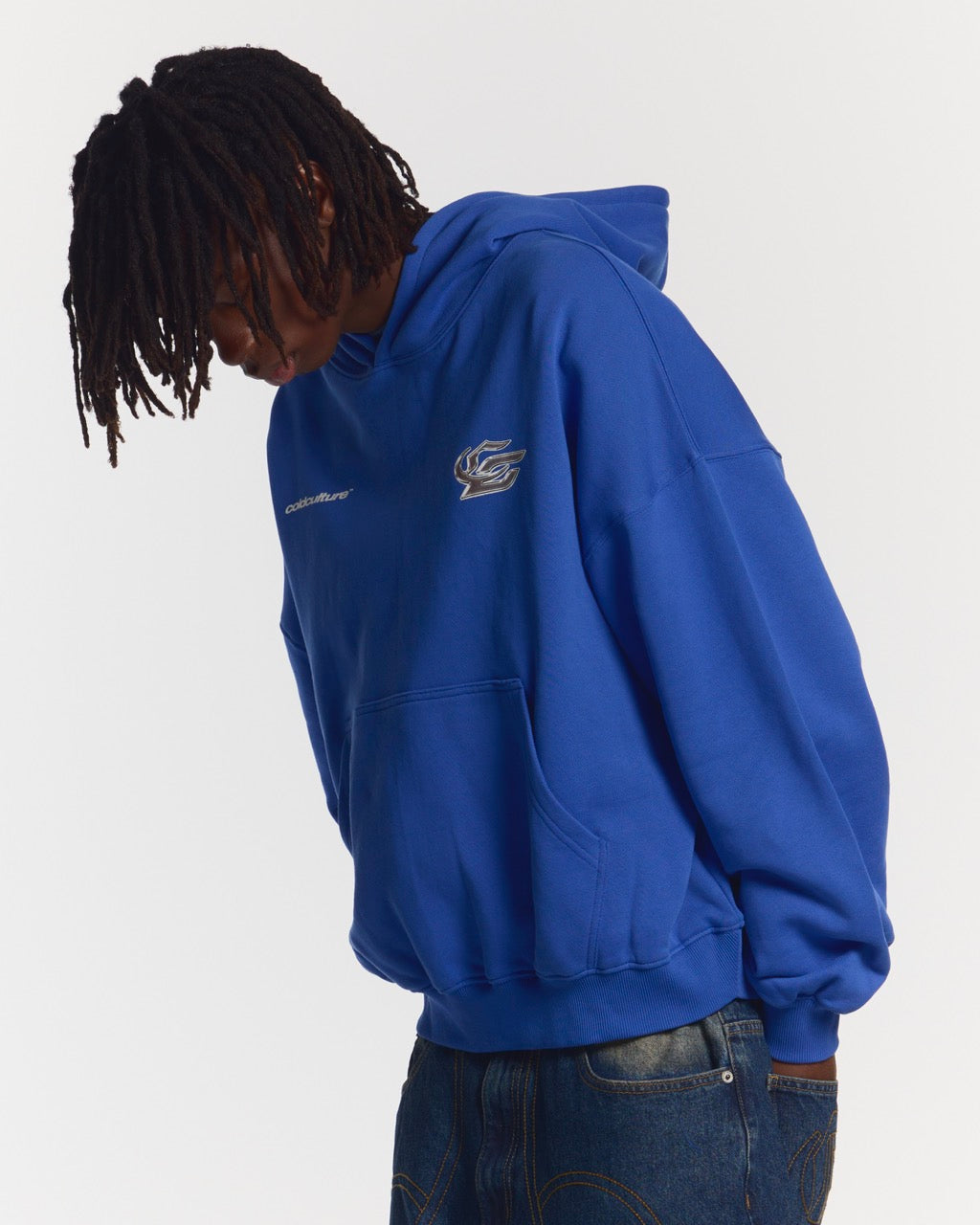 HYPERCHROME HOODIE ELECTRIC BLUE