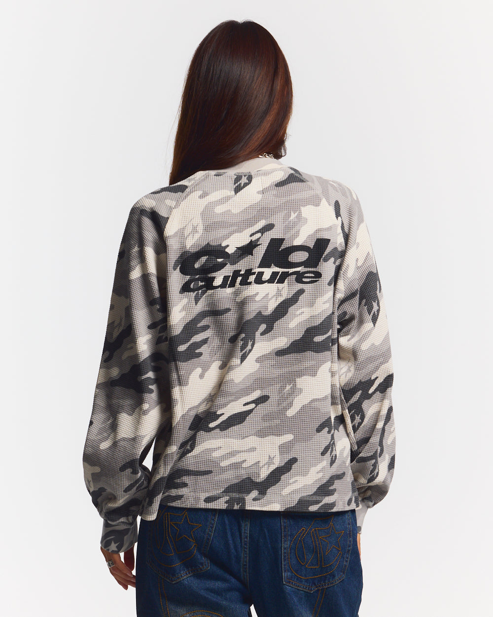 CAMO THERMAL LONGSLEEVE TEE GREY