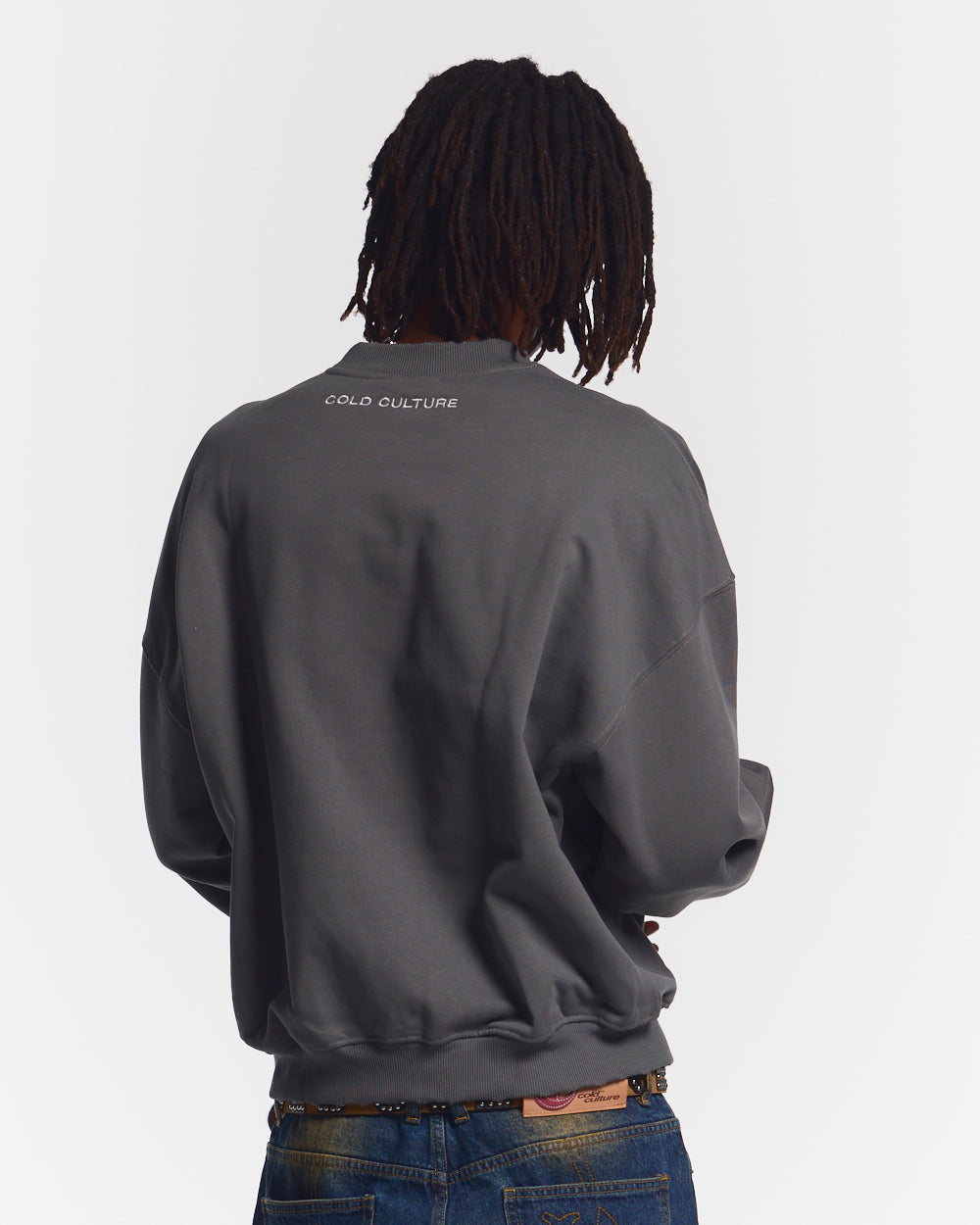 STARS CREWNECK DUST GREY