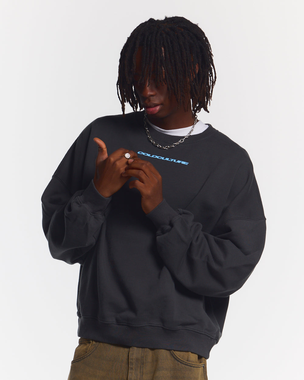 COSMOS ARC CREWNECK INDIA INK