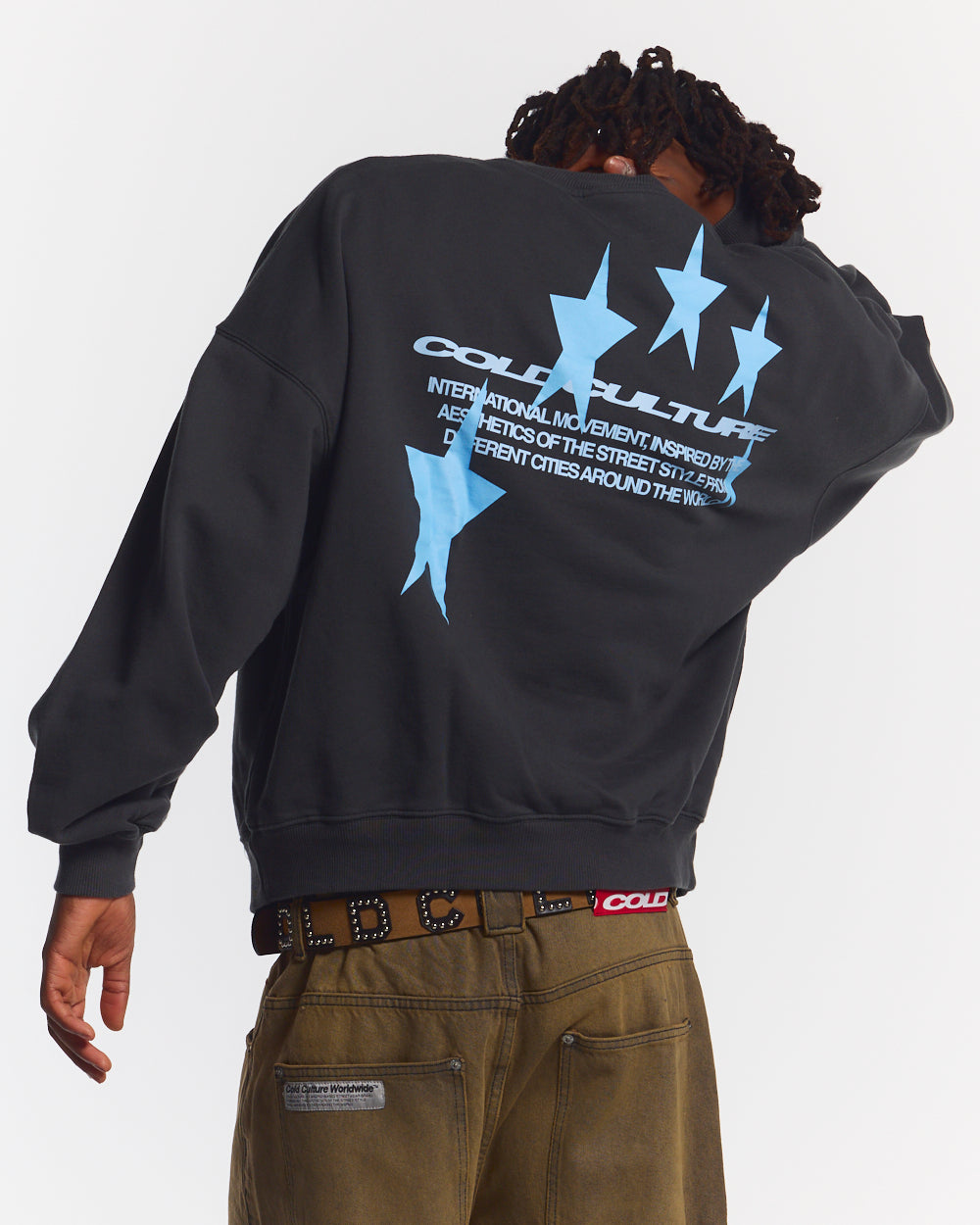 COSMOS ARC CREWNECK INDIA INK