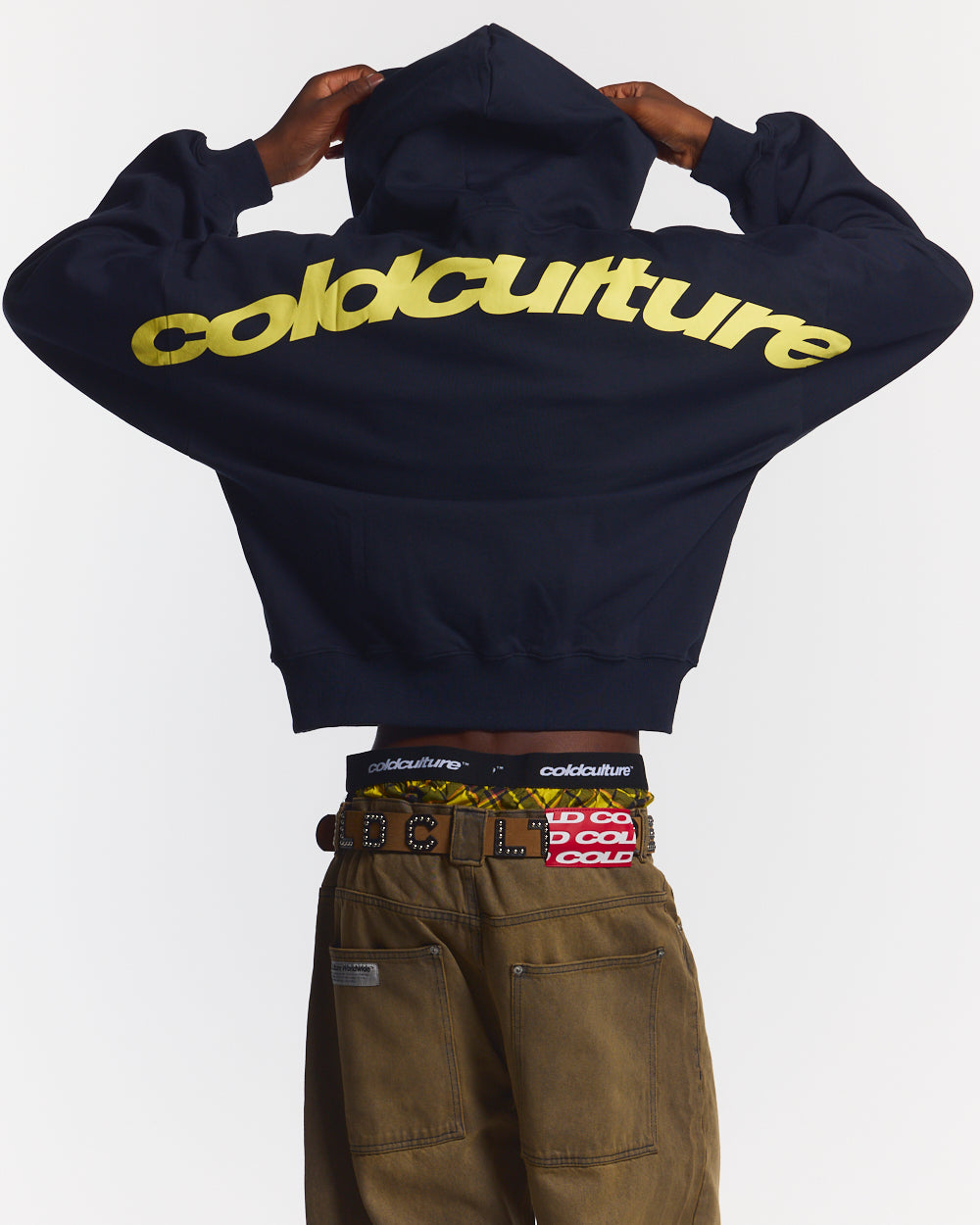 CURVED HOODIE MIDNIGHT BLUE