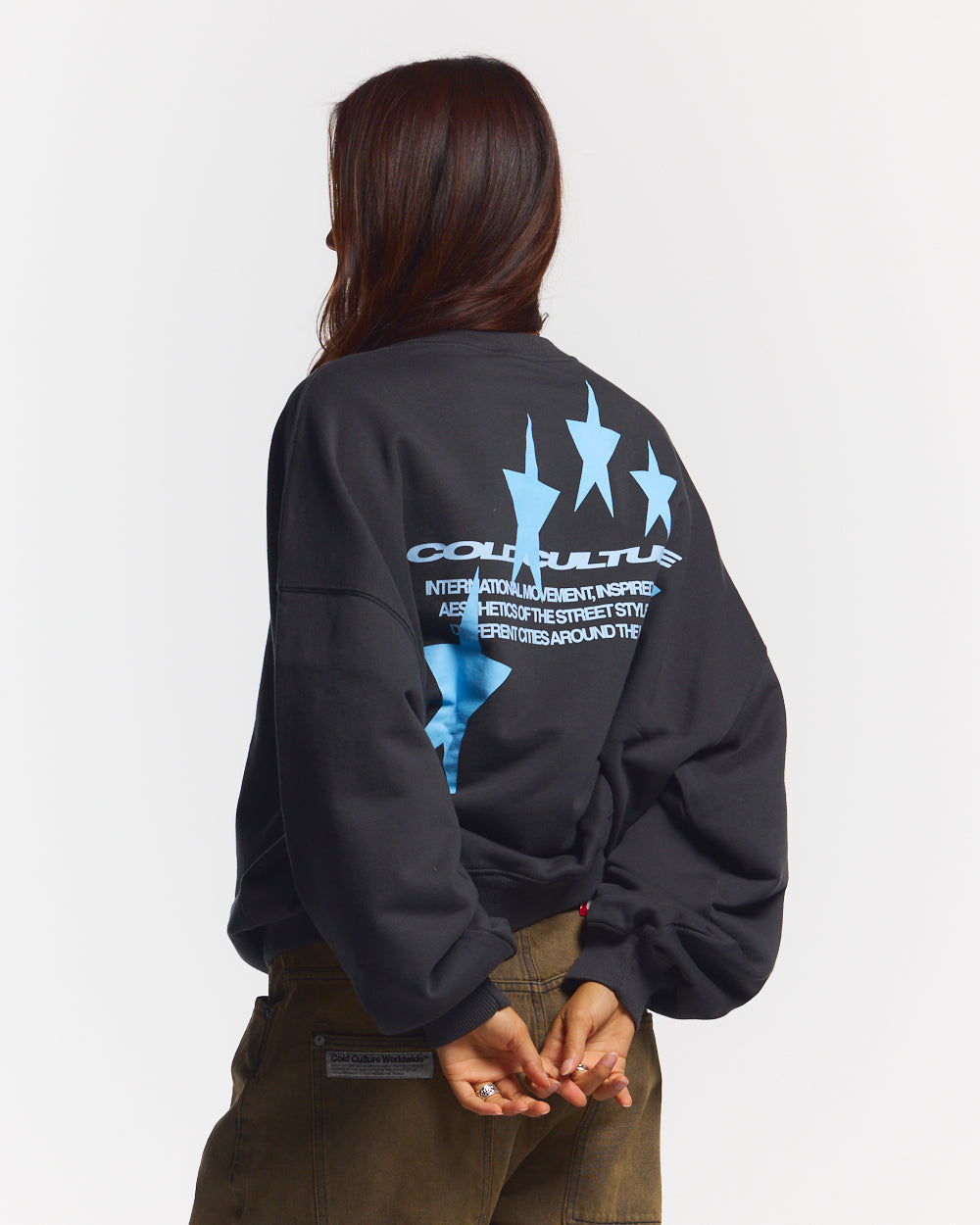 COSMOS ARC CREWNECK INDIA INK