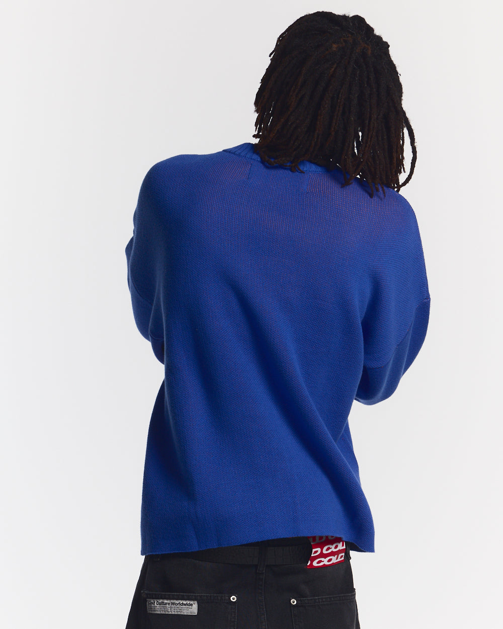 POISON KNIT BLUE AND ORANGE