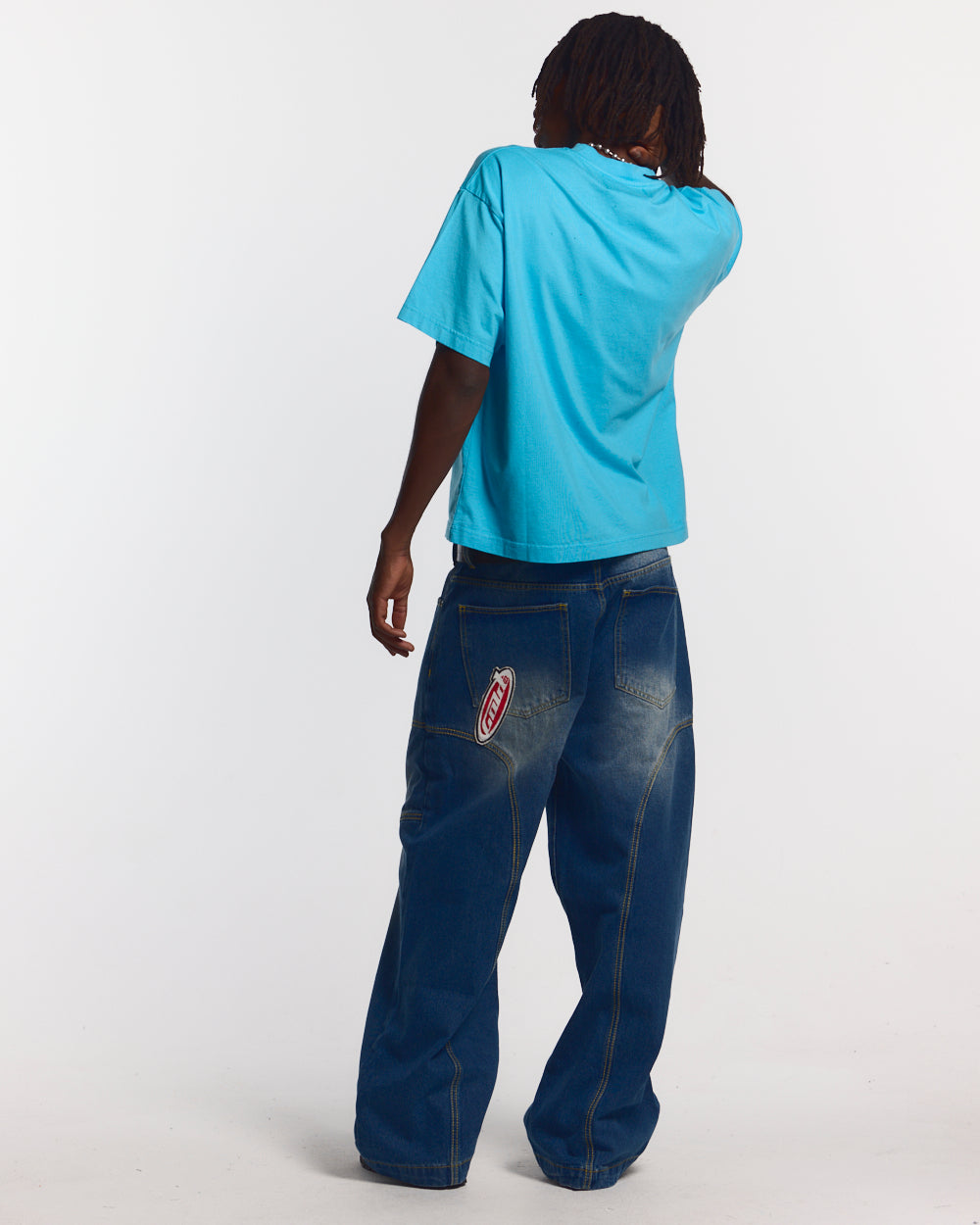 SPIDER TEE BLUE