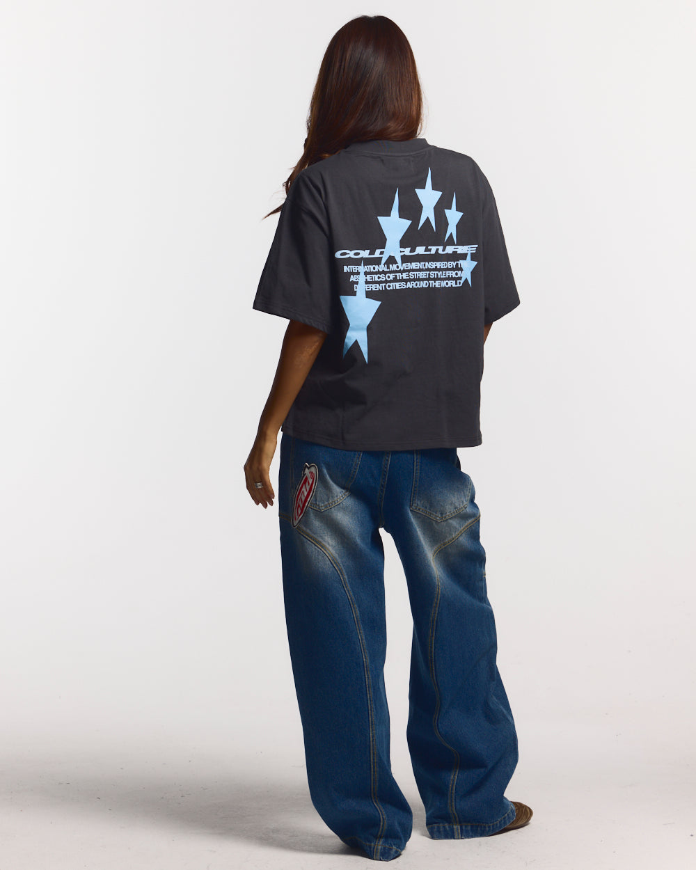 COSMOS ARC TEE INDIA INK