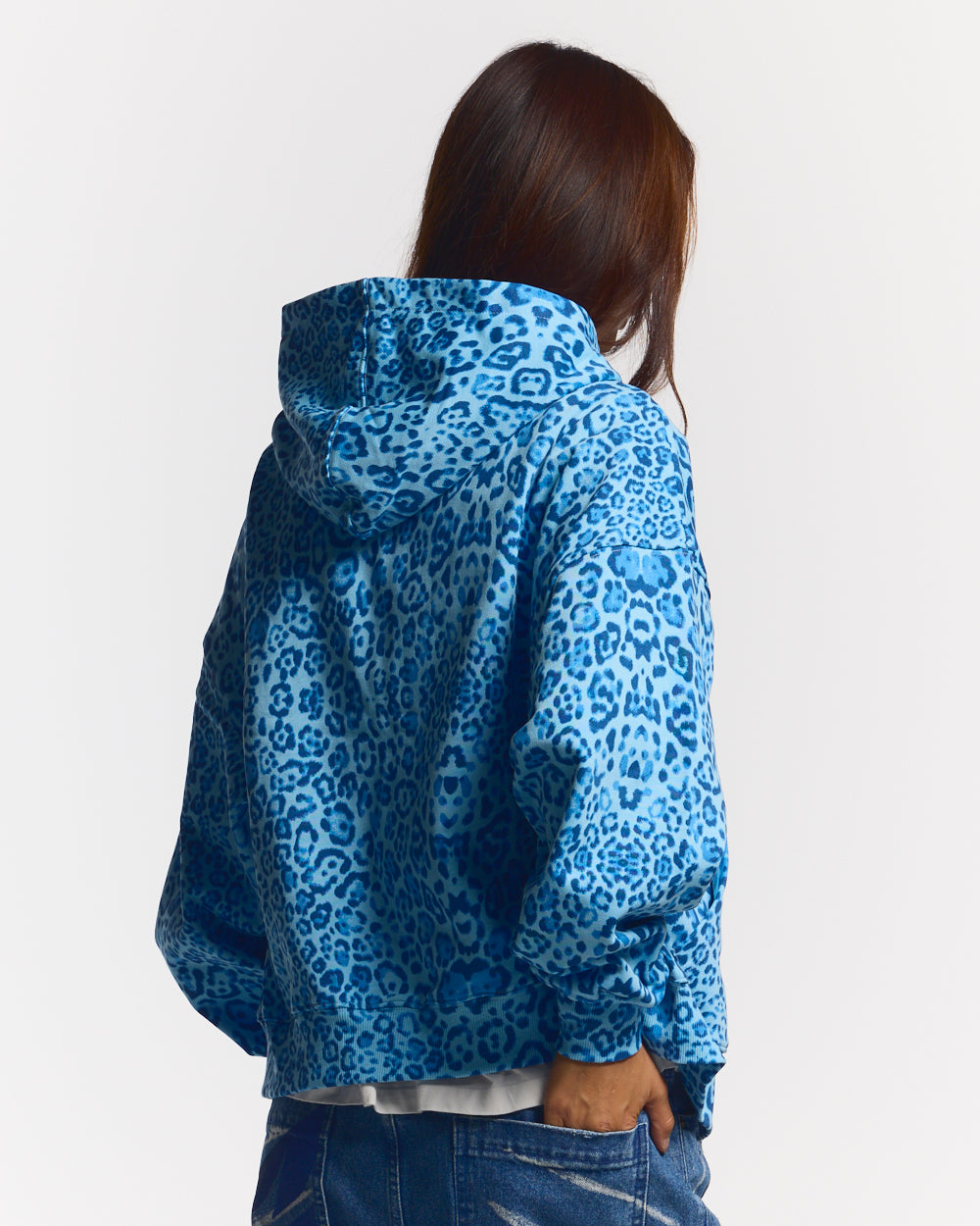 NOCTURNE BEAST ZIP HOODIE BLUE