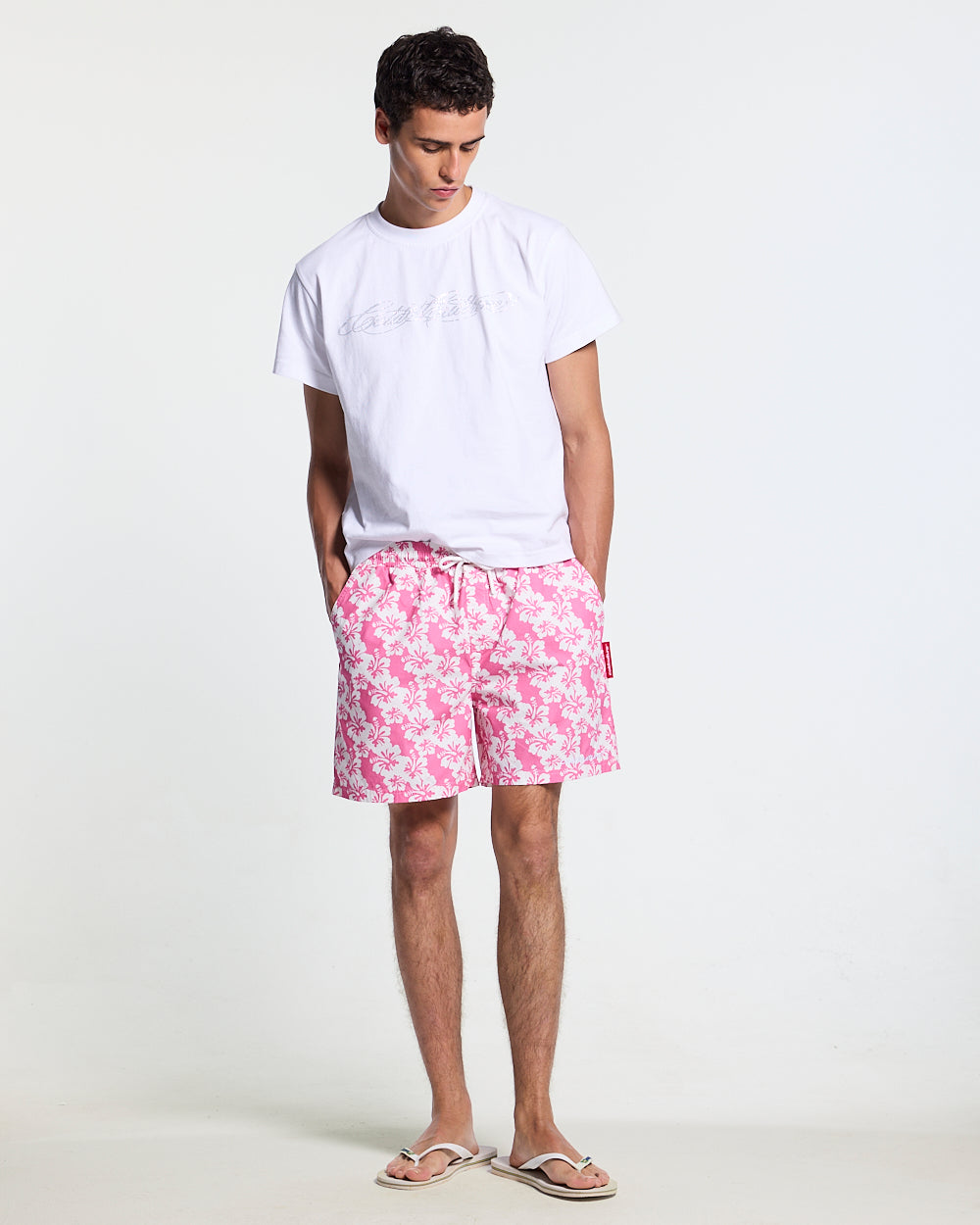 ALOHA SWIMSHORTS PINK