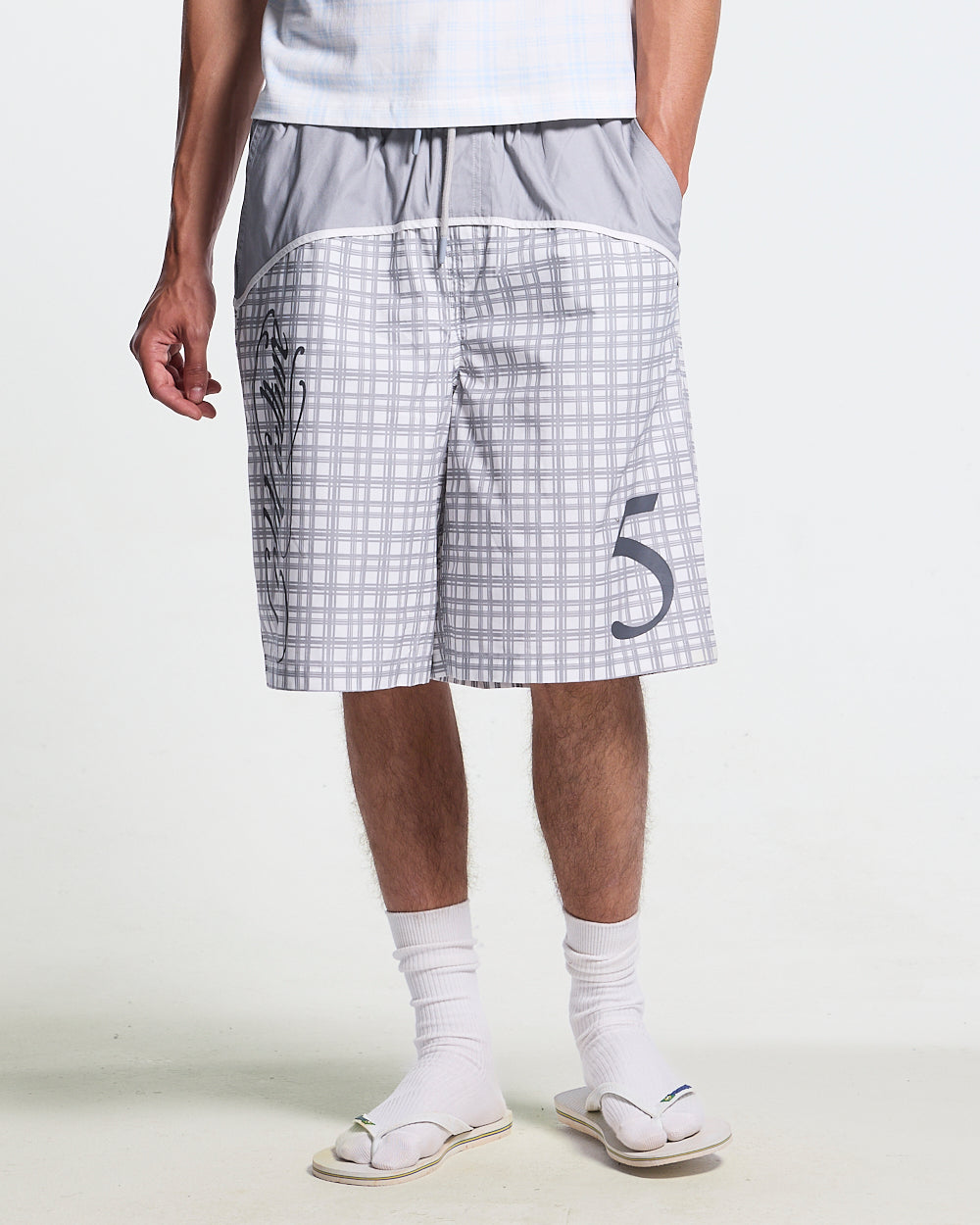 WAVE SWIMSHORTS GREY