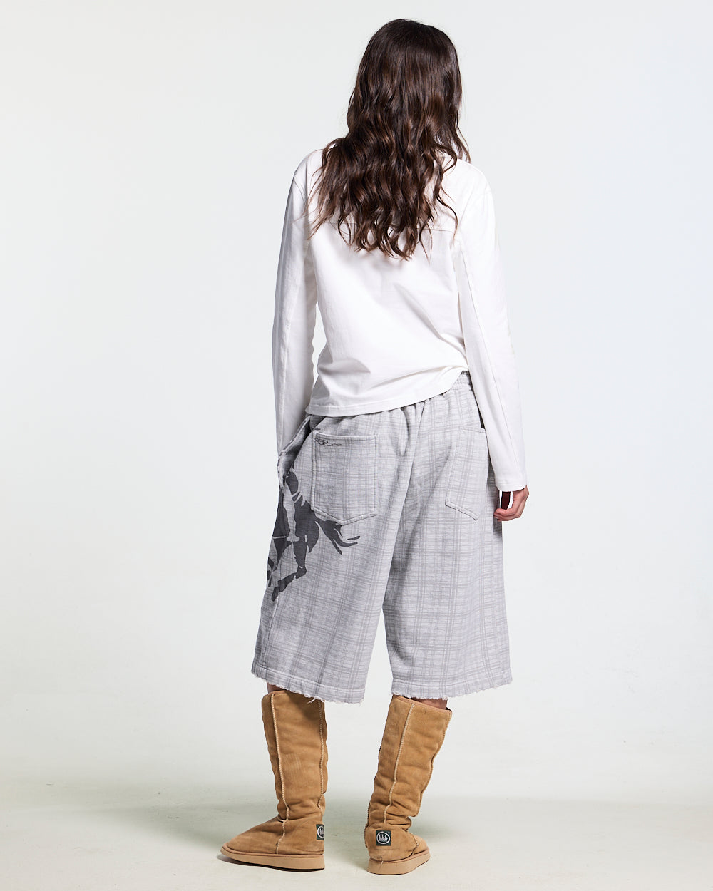 NOVEL SHORT SWEATPANTS GREY