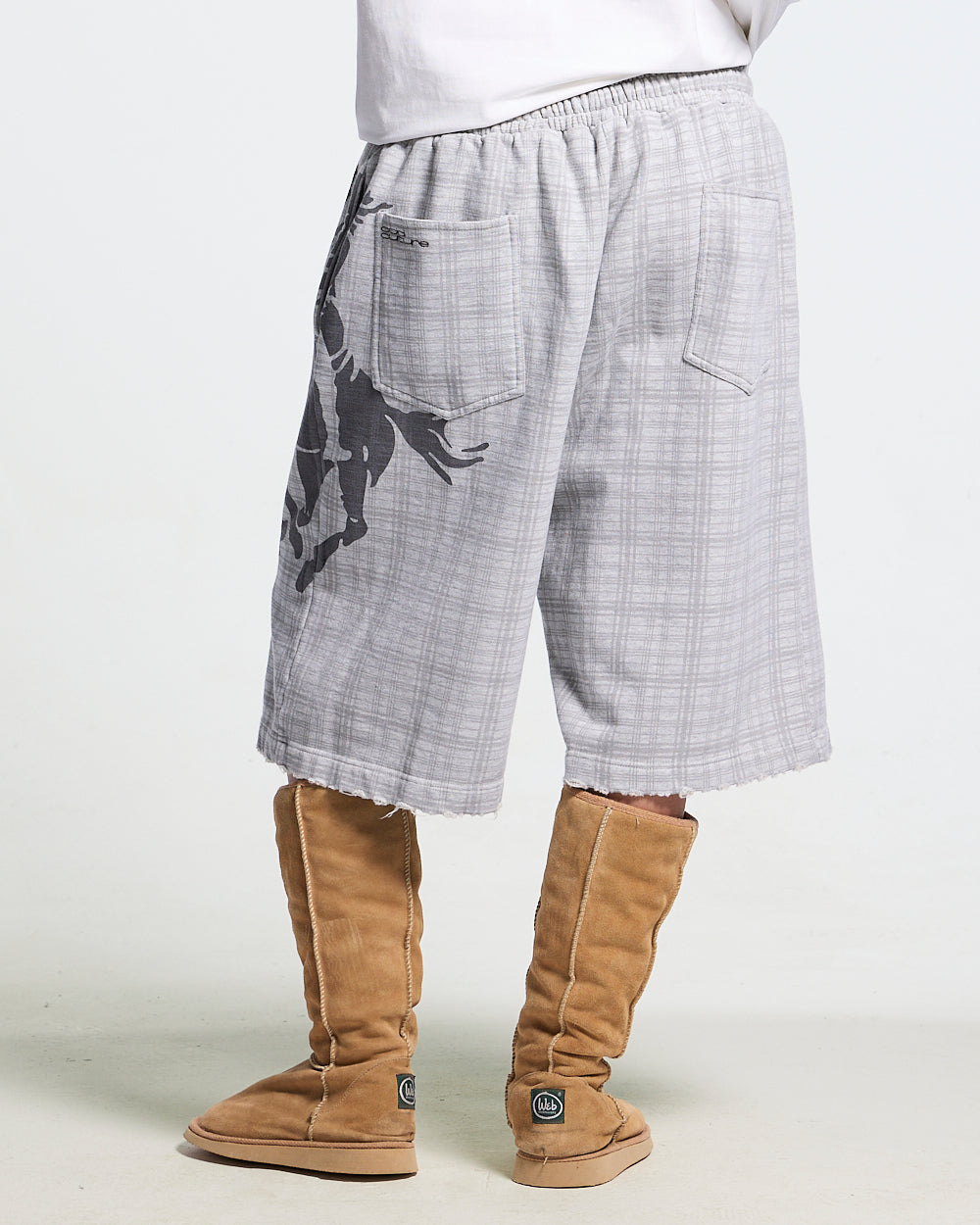 NOVEL SHORT SWEATPANTS GREY