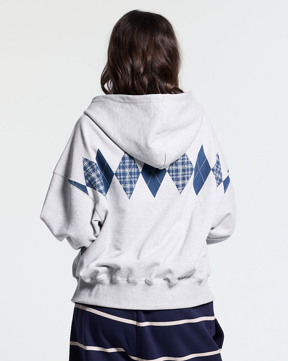DECADE ZIP HOODIE HEATHER GREY