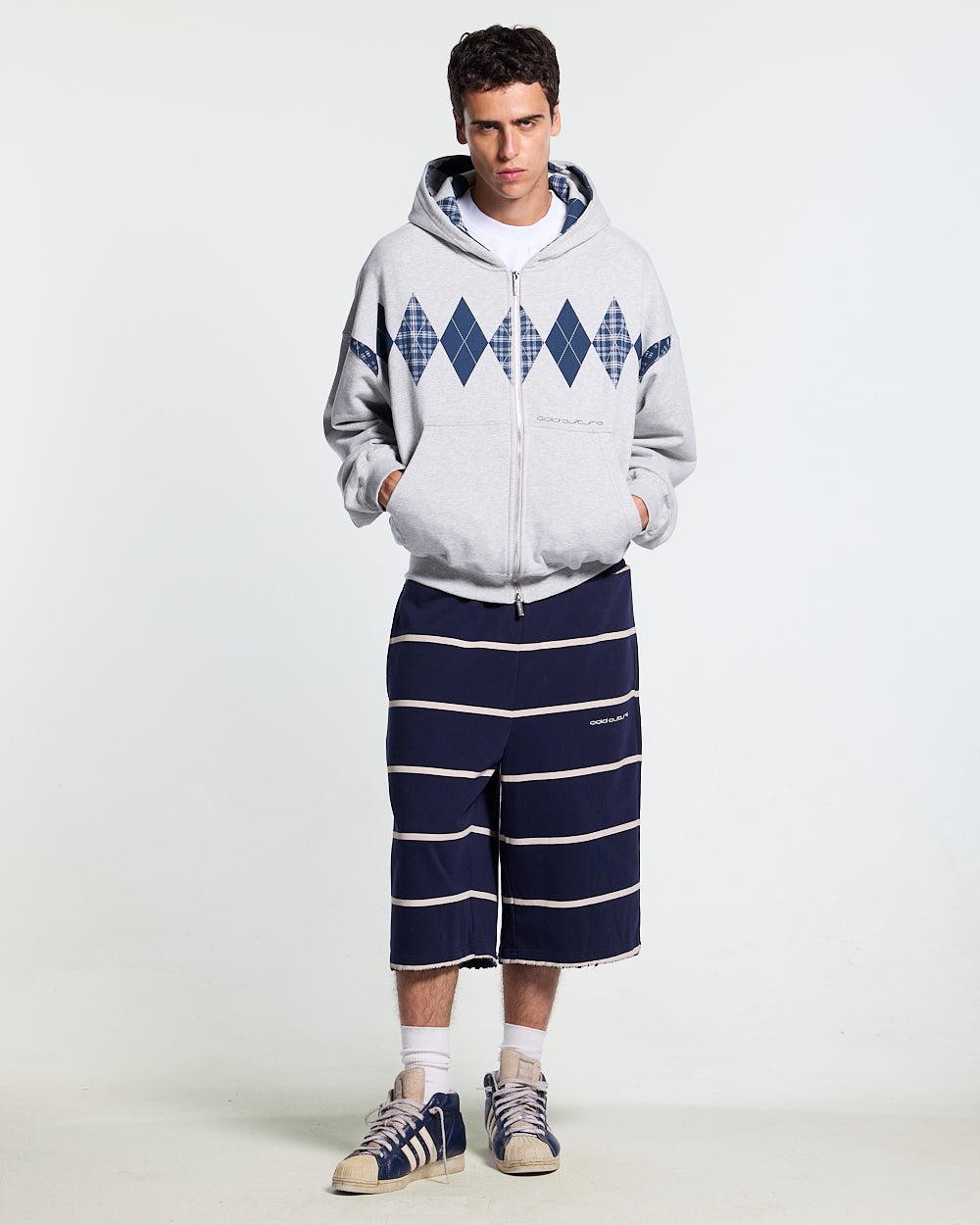 DECADE ZIP HOODIE HEATHER GREY