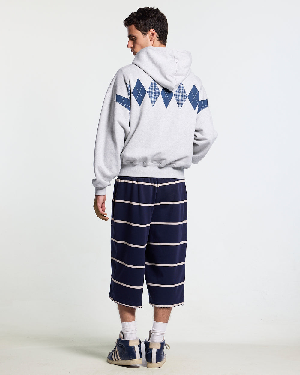 DECADE ZIP HOODIE HEATHER GREY