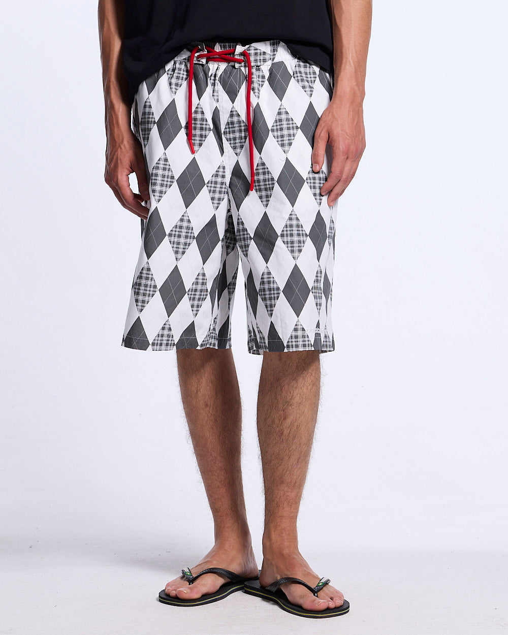 PREPPY SWIMSHORTS WHITE
