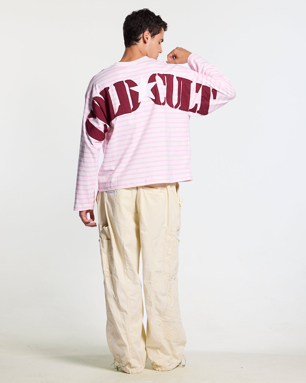 NORTH STARS LONGSLEEVE PINK