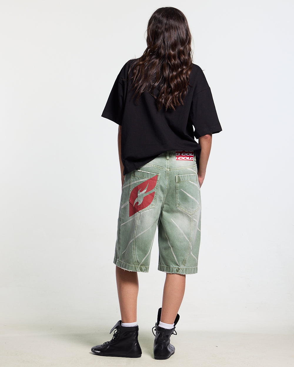 MUSIC RYTHIM SHORTS GREEN