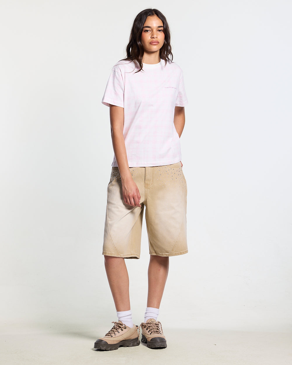 SPARK SHORTS BEIGE
