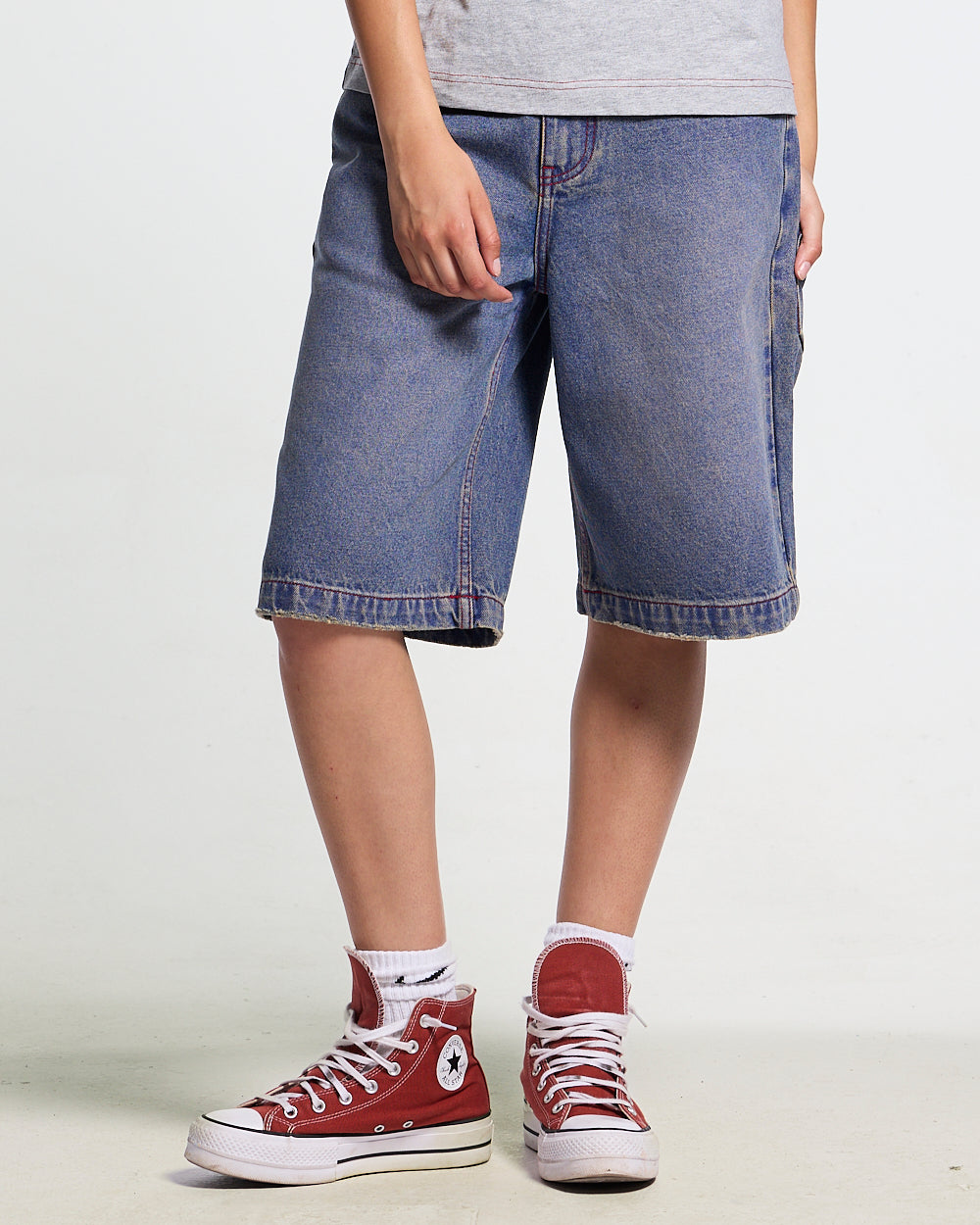 REVIVAL V2 SHORTS MEDIUM DENIM