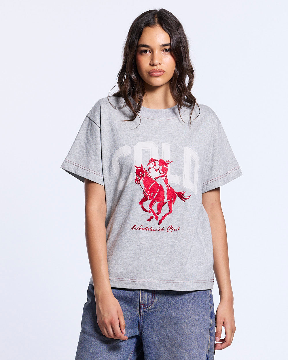 OPERA TEE HEATHER GREY