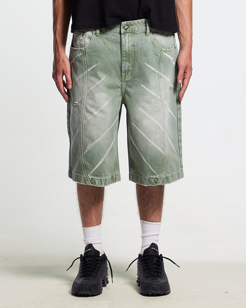 MUSIC RYTHIM SHORTS GREEN